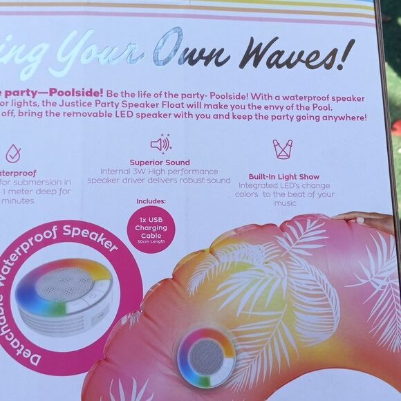 Party Tube Float With Water Proof Speaker - Picture 6 of 6